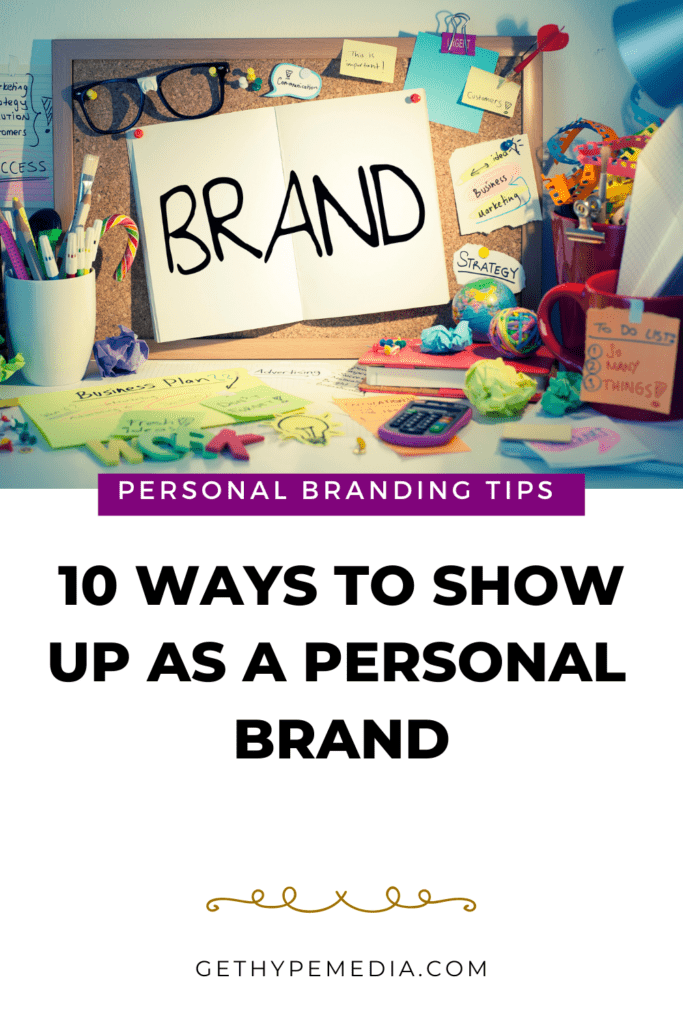 10 steps building your personal brand