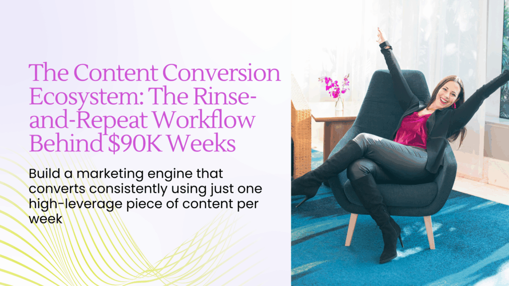 The Content Conversion Ecosystem_ The Rinse-and-Repeat Workflow Behind $90K Weeks - Blog Article Featured Image