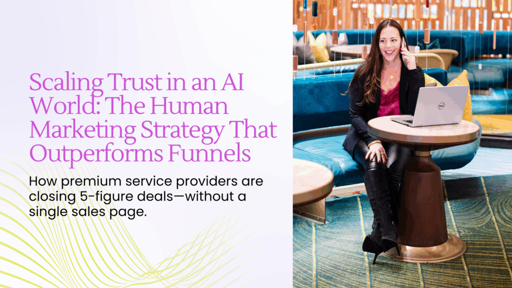Scaling Trust in an AI World_ The Human Marketing Strategy That Outperforms Funnels - Blog Article Featured Image - 11.04.2025