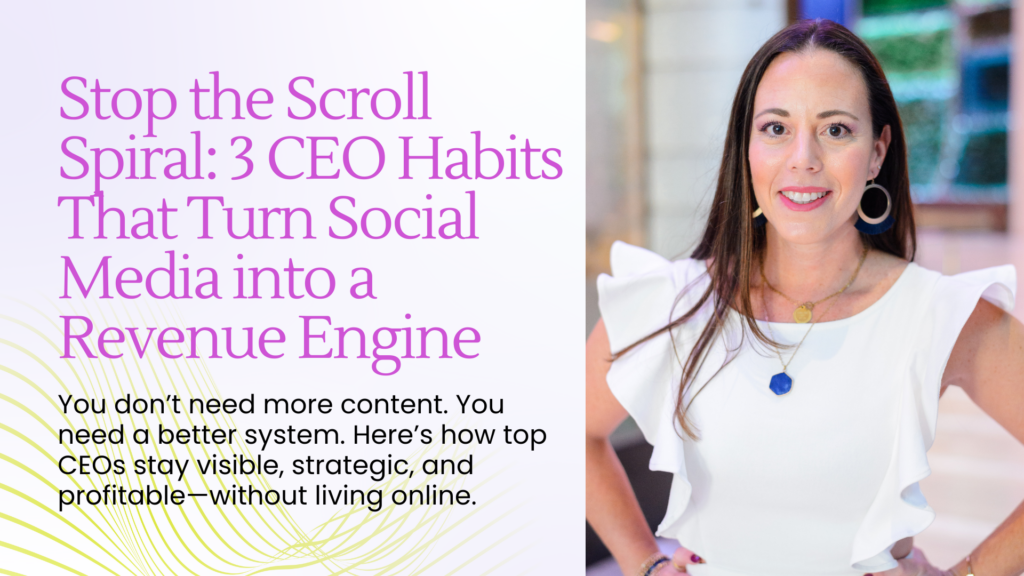 Stop the Scroll Spiral_ 3 CEO Habits That Turn Social Media into a Revenue Engine - Blog Article Featured Image - 03.03.2026